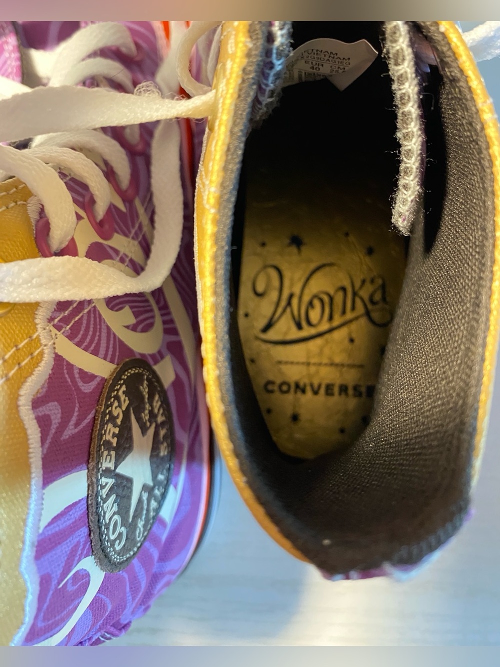 Converse Special Edition Wonka High Tops - Picture 6 of 9